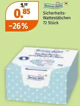 Müller Beauty Baby Sicherheits- Wattestäbchen Angebot