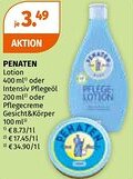 Müller PENATEN Lotion oder Intensiv Pflegeöl oder Pflegecreme Gesicht&Körper Angebot