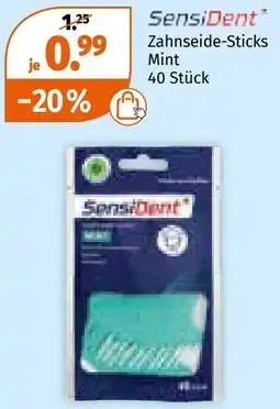 Müller SensiDen Zahnseide-Sticks Mint Angebot