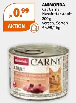 Müller ANIMONDA Cat Carny Nassfutter Adult Angebot