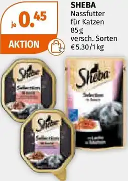 Müller SHEBA Nassfutter für Katzen Angebot