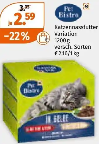 Müller Katzennassfutter Variation Angebot