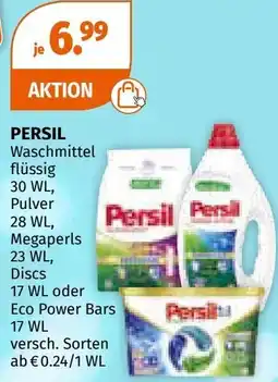 Müller PERSIL Waschmittel flüssig Angebot