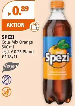 Müller SPEZI Cola-Mix Orange Angebot