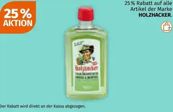 Müller auf alle Artikel der Marke HOLZHACKER Angebot
