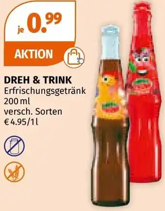 Müller DREH & TRINK Erfrischungsgetränk Angebot