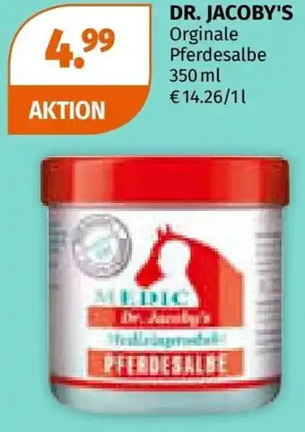 Müller DR. JACOBY'S Orginale Pferdesalbe Angebot