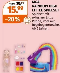 Müller Mga rainbow high little spielset Angebot
