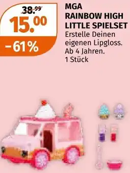 Müller Rainbow high little spielset erstelle deinen eigenen lipgloss. Angebot