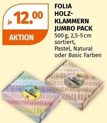 Müller Folia holz- klammern jumbo pack Angebot
