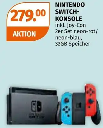 Müller Nintendo switch konsole Angebot