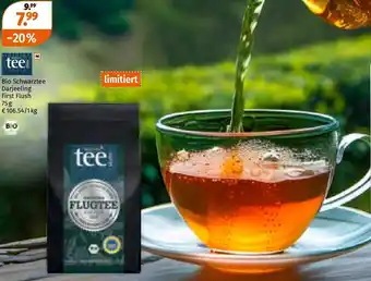 Müller Bio Schwarztee Darjeeling First Flush Angebot
