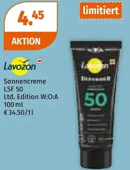 Müller Lavozon Sonnencreme LSF 50 Angebot