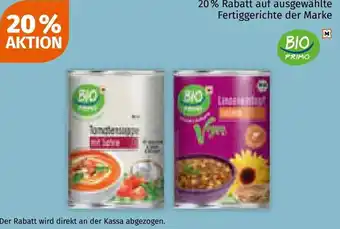 Müller auf ausgewählte Fertiggerichte der Marke BIO PRIMO Angebot