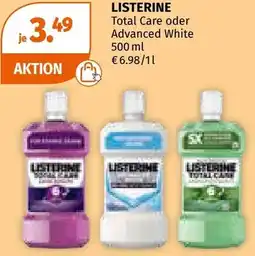 Müller LISTERINE Total Care oder Advanced White Angebot