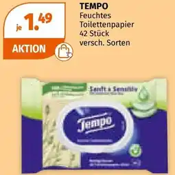 Müller TEMPO Feuchtes Toilettenpapier Angebot