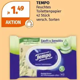 Müller TEMPO Feuchtes Toilettenpapier Angebot