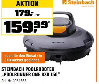 OBI Steinbach poolroboter poolrunner one rxb 150 Angebot
