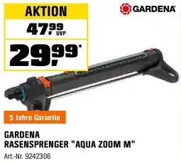 OBI Gardena rasensprenger aqua zoom m Angebot