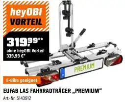 OBI Eufab las fahrradträger premium Angebot