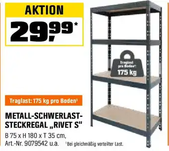 OBI Metall schwerlast steckregal rivet s Angebot