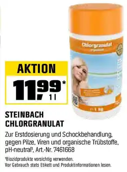 OBI Steinbach chlorgranulat Angebot