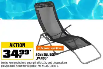 OBI Sonnenliege pando Angebot