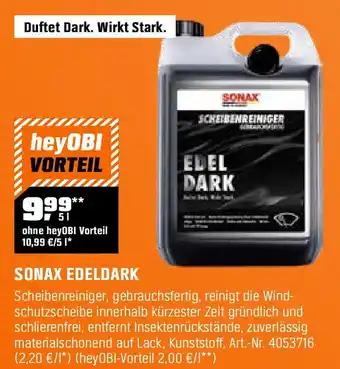 OBI Sonax edeldark Angebot