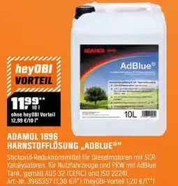 OBI Adamol 1896 harnstofflösung adblue Angebot