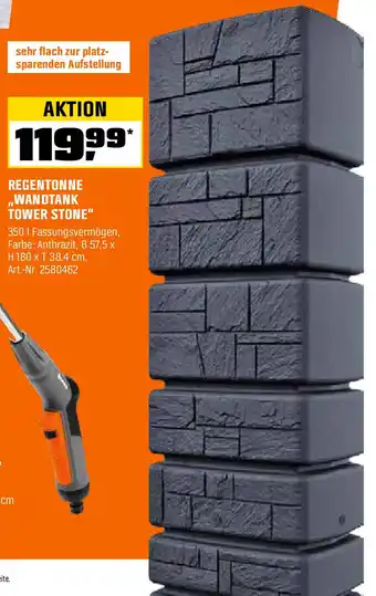 OBI Regentonne wandtank tower stone Angebot
