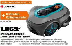 OBI GARDENA MÄHROBOTER SMART SILENO FREE Angebot