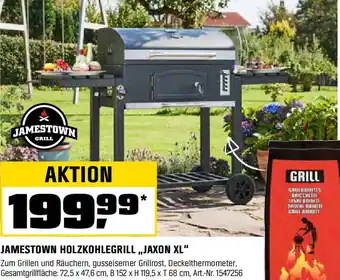 OBI Jamestown holzkohlegrill jaxon xl Angebot