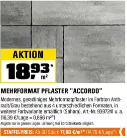 OBI Mehrformat pflaster accordo Angebot