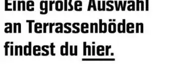 OBI Eine große Auswahl Angebot