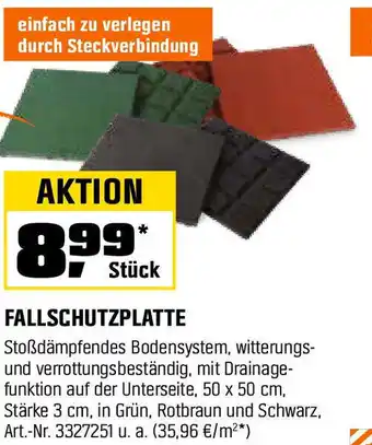 OBI Fallschutzplatte Angebot