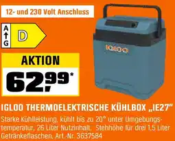 OBI Igloo thermoelektrische kühlbox ie27 Angebot