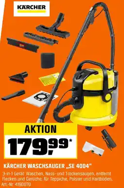 OBI Kärcher waschsauger se 4004 Angebot