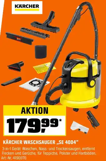 OBI Kärcher waschsauger se 4004 Angebot