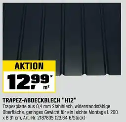 OBI Trapez-abdeckblech h12 Angebot