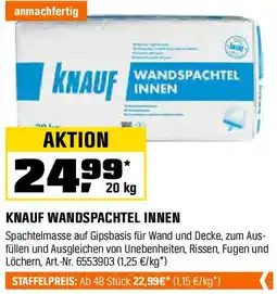 OBI Knauf wandspachtel innen Angebot