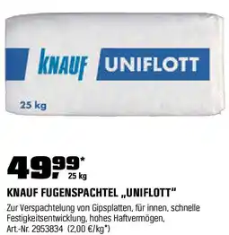 OBI Knauf fugenspachtel uniflott Angebot