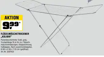 OBI Flügelwäschetrockner kolibri Angebot