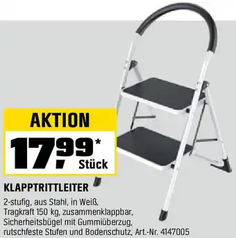 OBI Klapptrittleiter Angebot