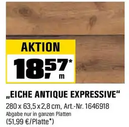 OBI Eiche antique expressive Angebot