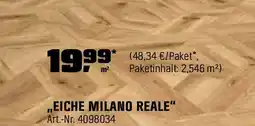 OBI Eiche milano reale Angebot
