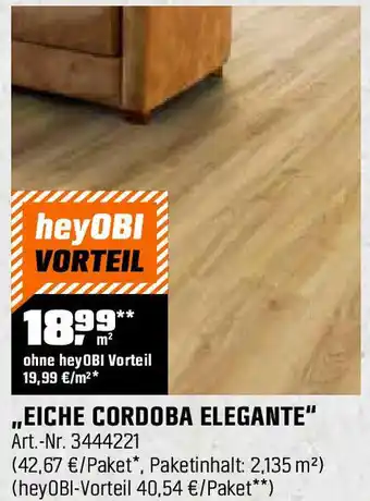 OBI Eiche cordoba elegante Angebot
