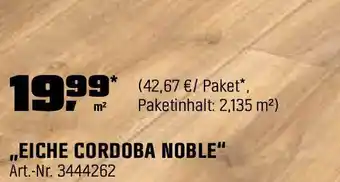 OBI Eiche cordoba noble Angebot