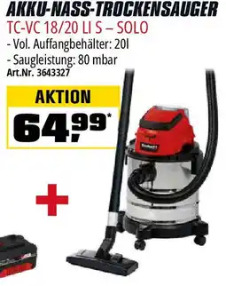 OBI Akku-nass-trockensauger Angebot