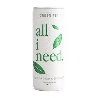 Billa all i need Green Tea Angebot