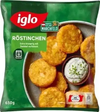 Billa Iglo Röstinchen Angebot